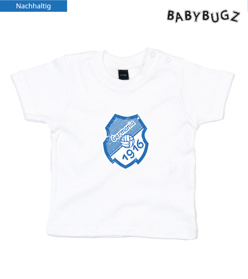 Babybugz Baby T-Shirt White "Uwe"