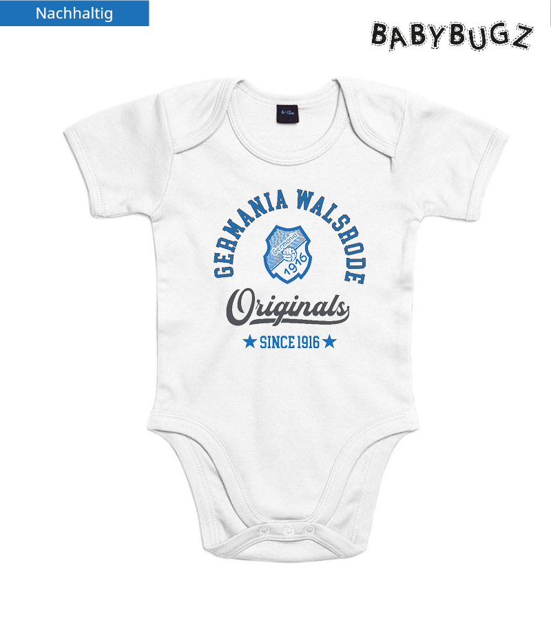 Babybugz Baby Body White "Jacob"