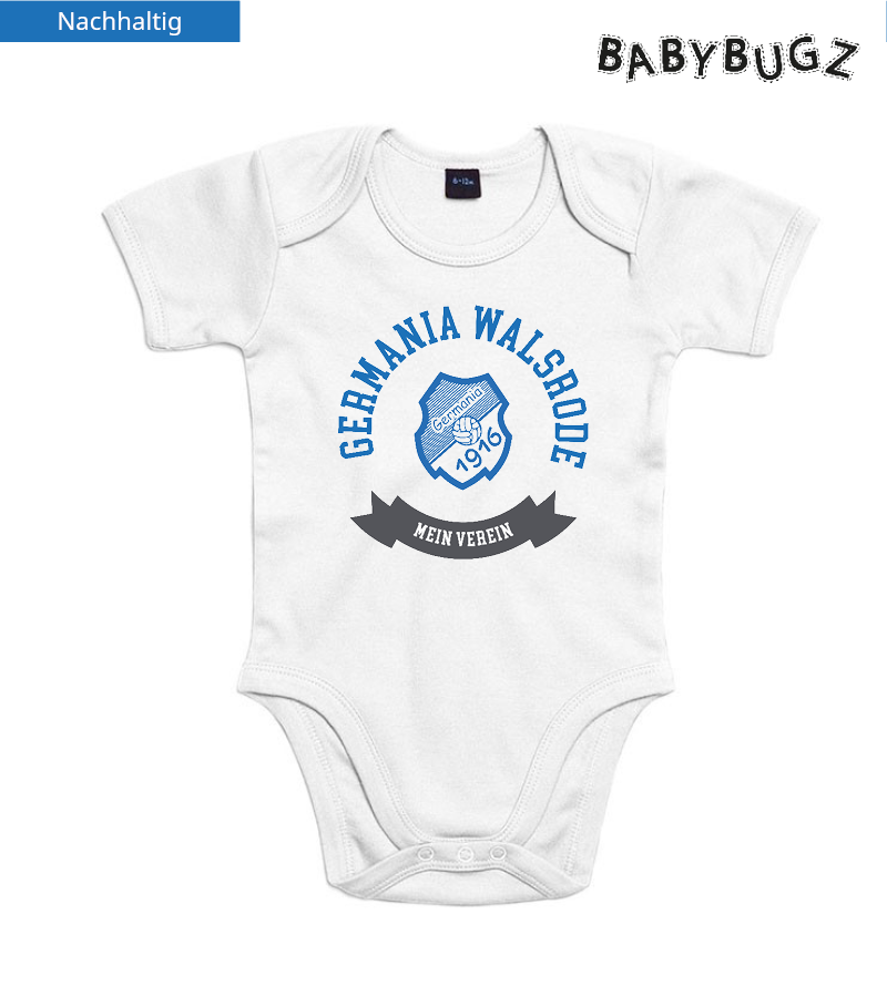 Babybugz Baby Body White "Bono"