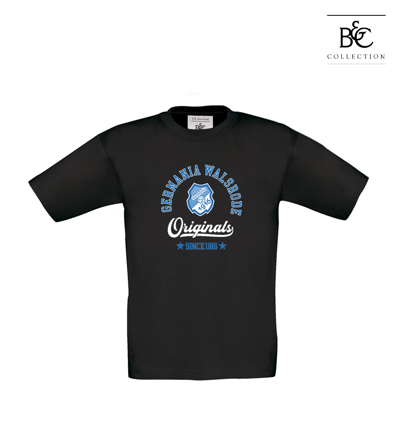 B&C Kinder T-Shirt Black "Jacob"