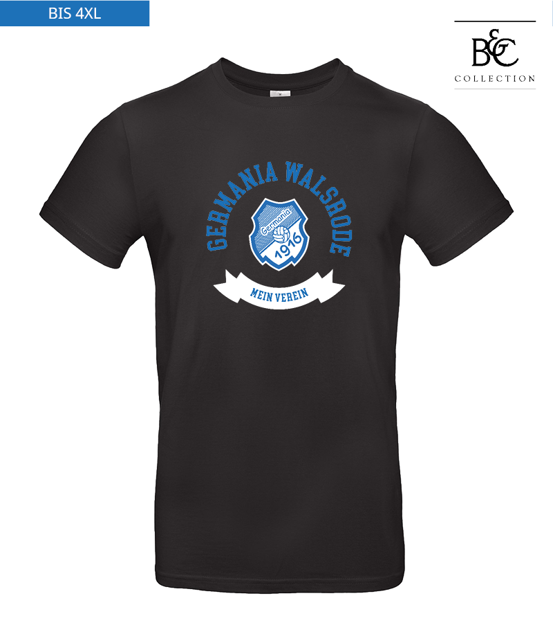 B&C Herren T-Shirt Black "Bono"