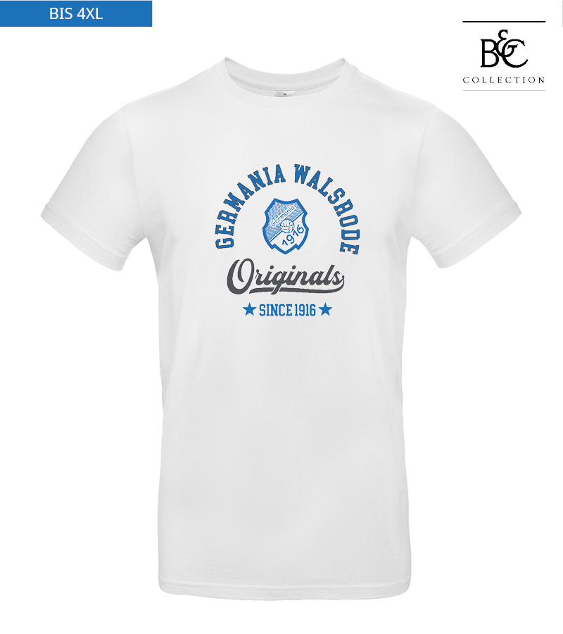 B&C Herren T-Shirt White "Jacob"