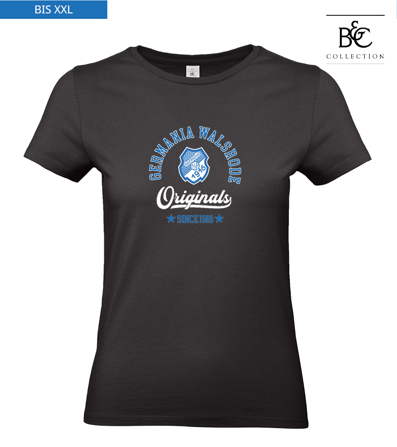 B&C Damen T-Shirt Black "Jacob"