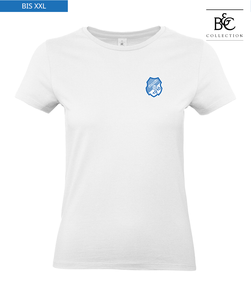 B&C Damen T-Shirt White "Anton"