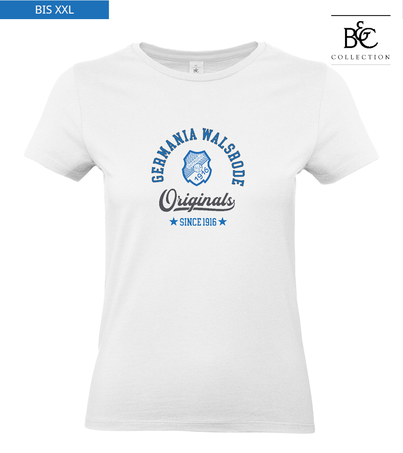 B&C Damen T-Shirt White "Jacob"