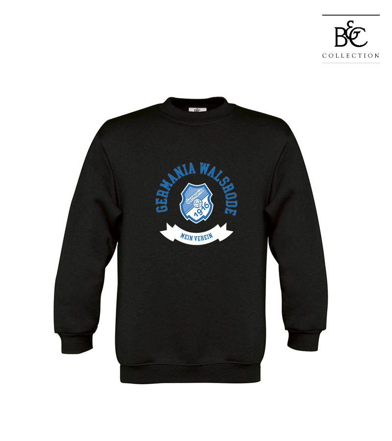 B&C Kinder Sweatshirt Black "Bono"