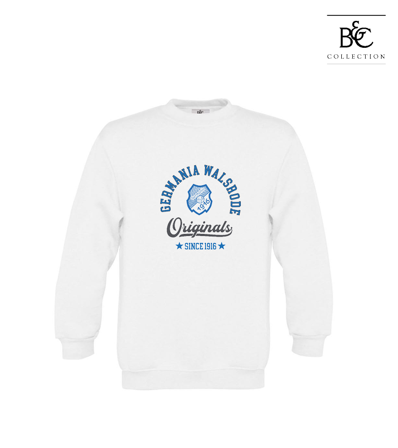 B&C Kinder Sweatshirt White "Jacob"
