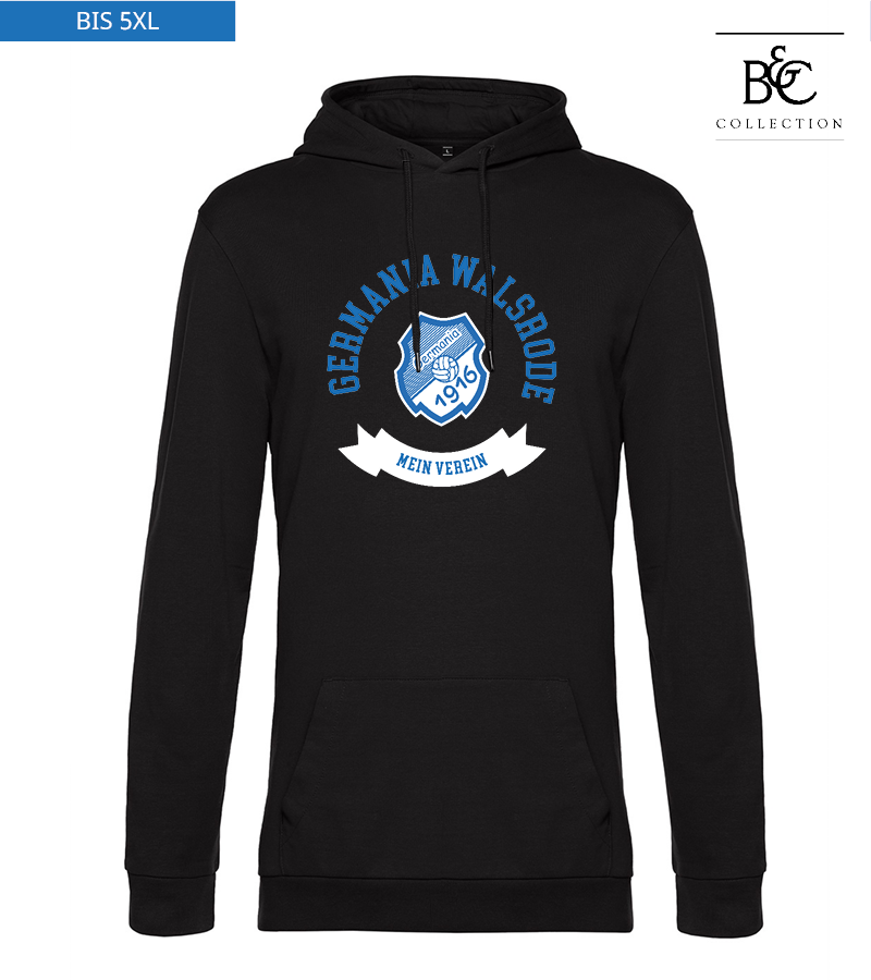 B&C Herren Hoodie Black Pure "Bono"