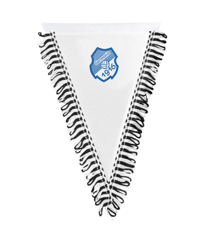 Wimpel dreieckig Black White "Anton"