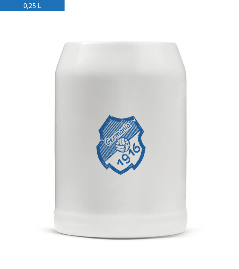 Bierkrug 0,25l White "Uwe" A