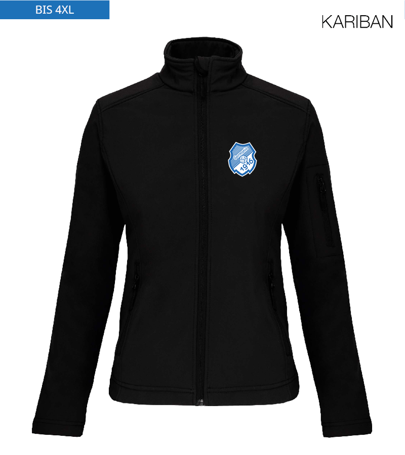 Kariban Damen Softshelljacke Black "Anton"