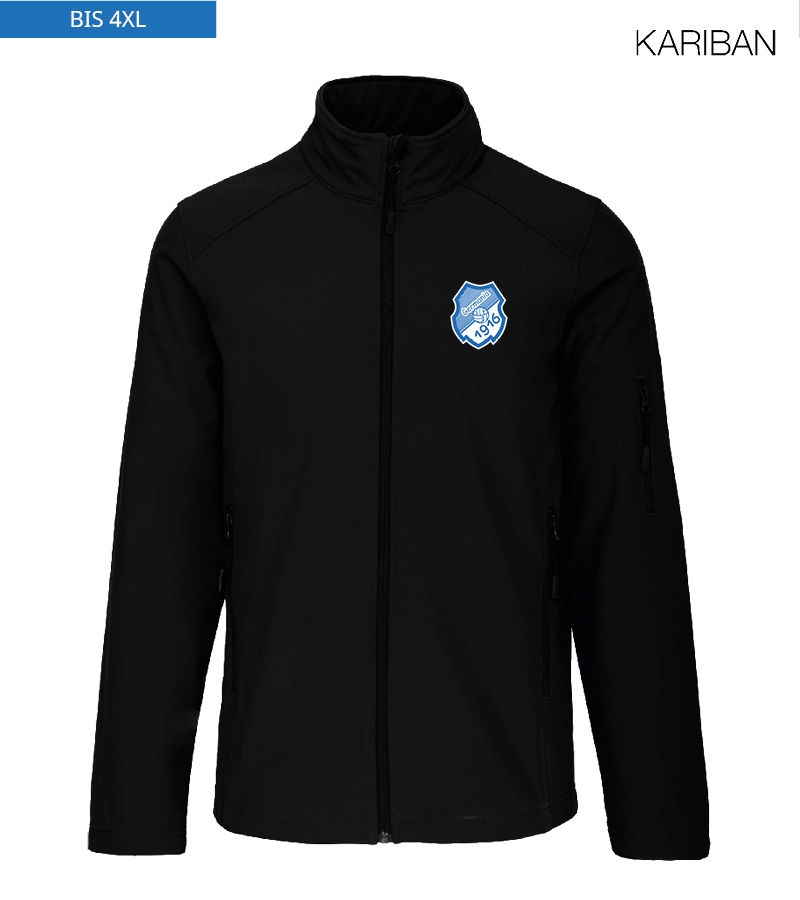 Kariban Herren Softshelljacke Black "Anton"