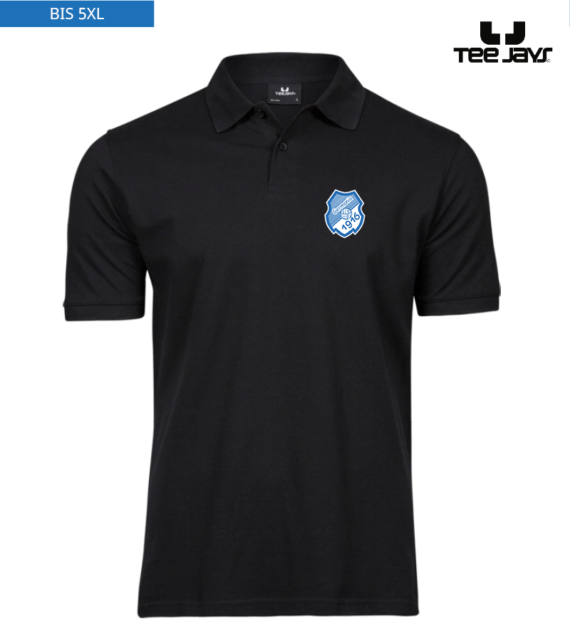 Tee Jays Herren Heavy Polo-Shirt Black "Anton"