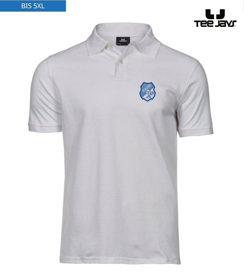 Tee Jays Herren Heavy Polo-Shirt White "Anton"