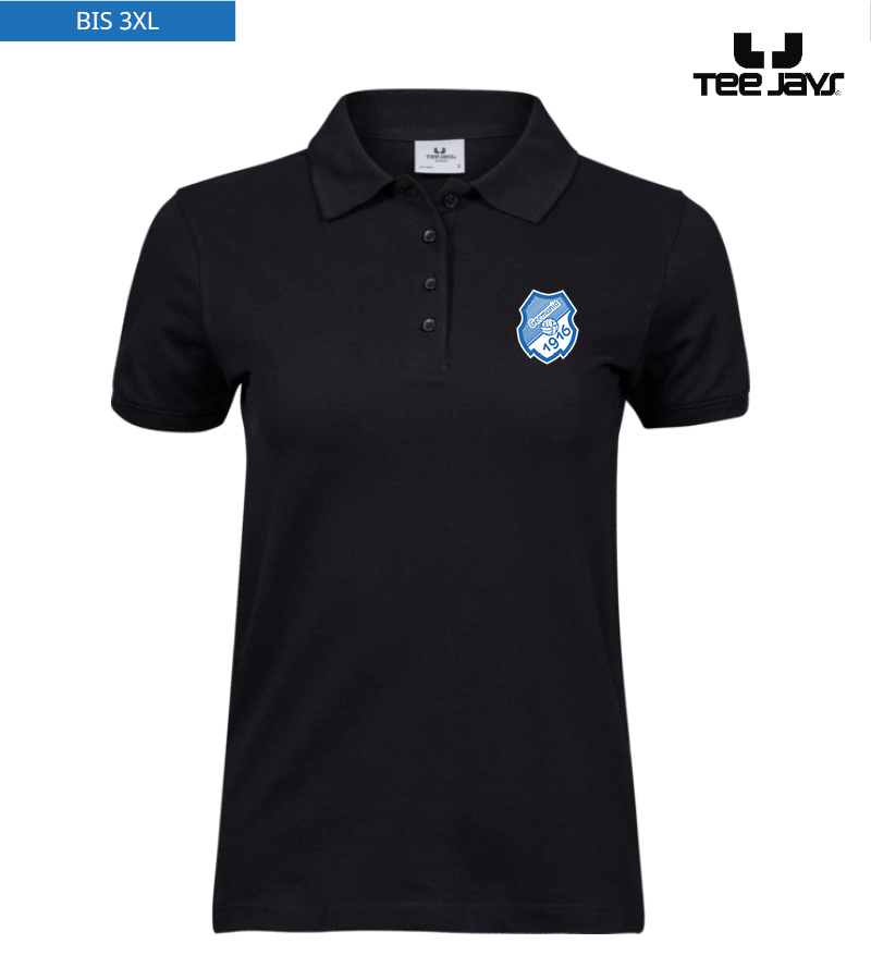Tee Jays Damen Heavy Polo-Shirt Black "Anton"