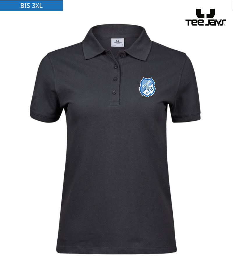 Tee Jays Damen Heavy Polo-Shirt Dark Grey "Anton"